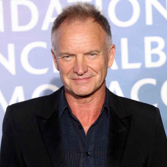 Sting lors du photocall du gala "Monte-Carlo Gala for Planetary Health" organisé par la Fondation Prince Albert II de Monaco le 24 septembre 2020. © Jean-François Ottonello / Nice Matin / Bestimage