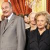 Jacques et Bernadette Chirac - Palais de l'Élysée.