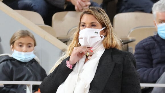 Marion Bartoli très enceinte à Roland-Garros, douce pensée pour son mari