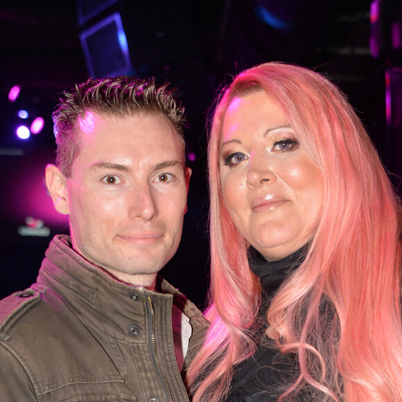 Loana Petrucciani avec Fred son compagnon et Eryl Prayer - Soirée "Public Buzz Awards 2015" au Showcase à Paris le 1er avril 2015.