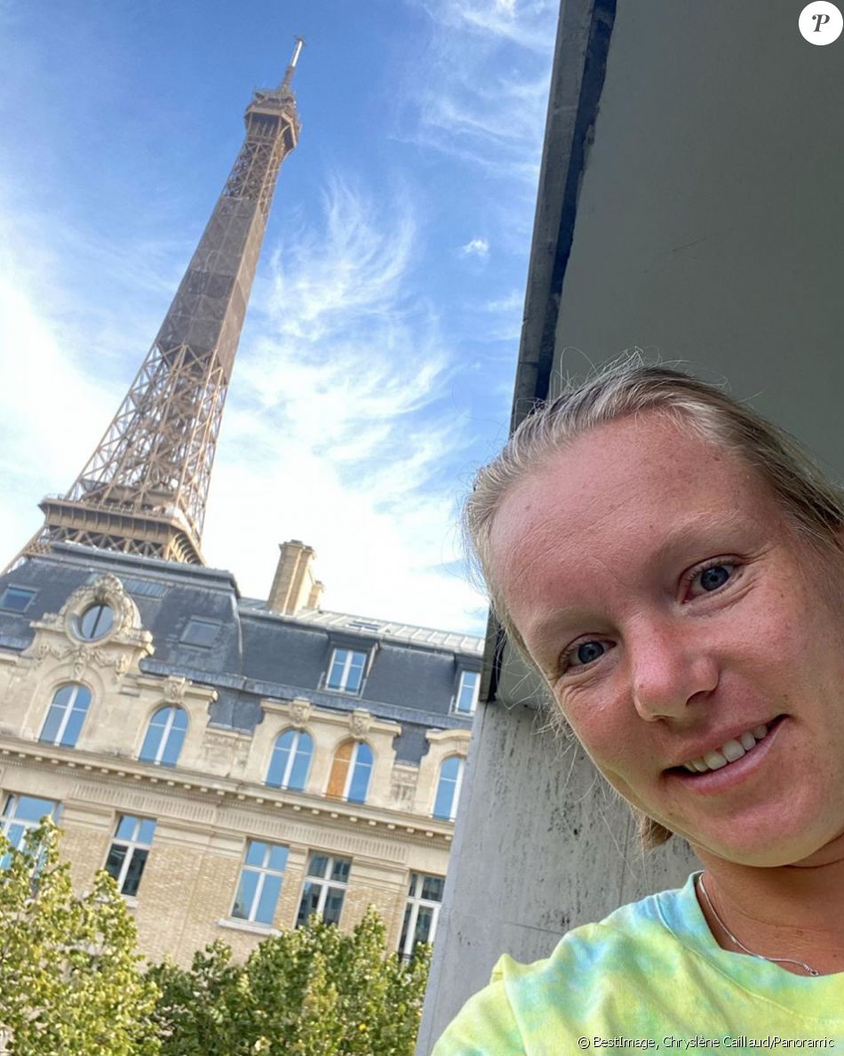 Kiki Bertens à Paris, en septembre 2020. - Purepeople