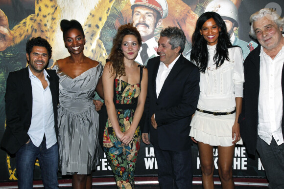 Louise Chabat et son père Alain Chabat à l'avant-prermière du film "Sur la piste du Marsupilami" à Paris le 26 mars 2012