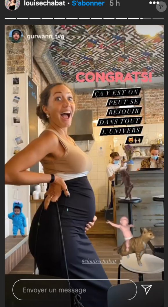 Louise Chabat attend son premier enfant avec son chéri Julien