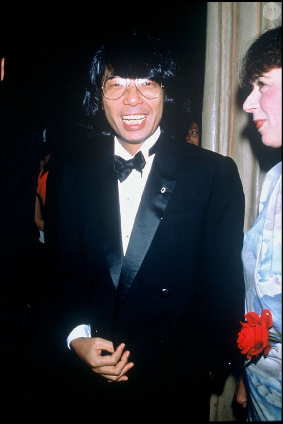 Kenzo Takada à Paris en mars 1988.