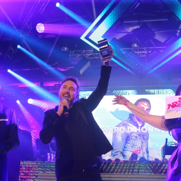 David Guetta reçoit un prix d'honneur lors des NRJ DJ Awards au MICS (Monaco International Clubbing Show) à Monaco le 6 novembre 2019. © Cyril Dodergny/Nice- Matin/Bestimage