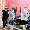 Exclusif - Angelina Jolie est allée faire des courses avec ses filles chez Target dans le quartier de West Hollywood à Los Angeles pendant l'épidémie de coronavirus (Covid-19), le 19 septembre 2020.