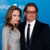 Brad Pitt et Angelina Jolie à la soirée de "Gala : Cinema for Peace", à Berlin.