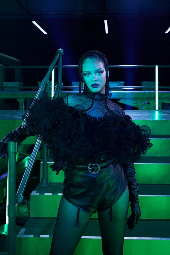 Défilé de mode de la marque de Rihanna "Savage X Fenty" à New York. 2020