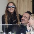 Olivier Sarkozy et sa femme Mary-Kate Olsen assistent au Global Champions Tour CSI2 Madrid 2019, Madrid, le 17 mai 2019.