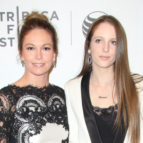 Diane Lane et sa fille Eleanor Jasmine Lambert (fille de Christophe Lambert) à la première de "Every Secret Thing" au Festival de Tribeca 2014 à New York, le 20 avril 2014