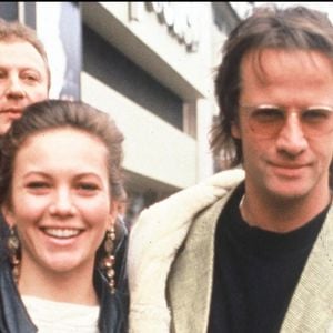Archive- L'actrice Diane Lane et son homme Christophe Lambert. 