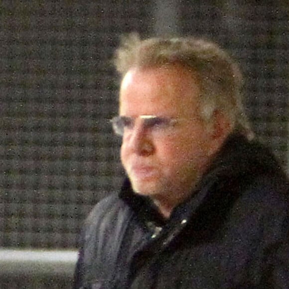 Exclusif - Christophe Lambert arrive à l'aéroport de Naples le 5 janvier 2020 puis se rend avec des amis au Grand Hotel Vanvitelli.