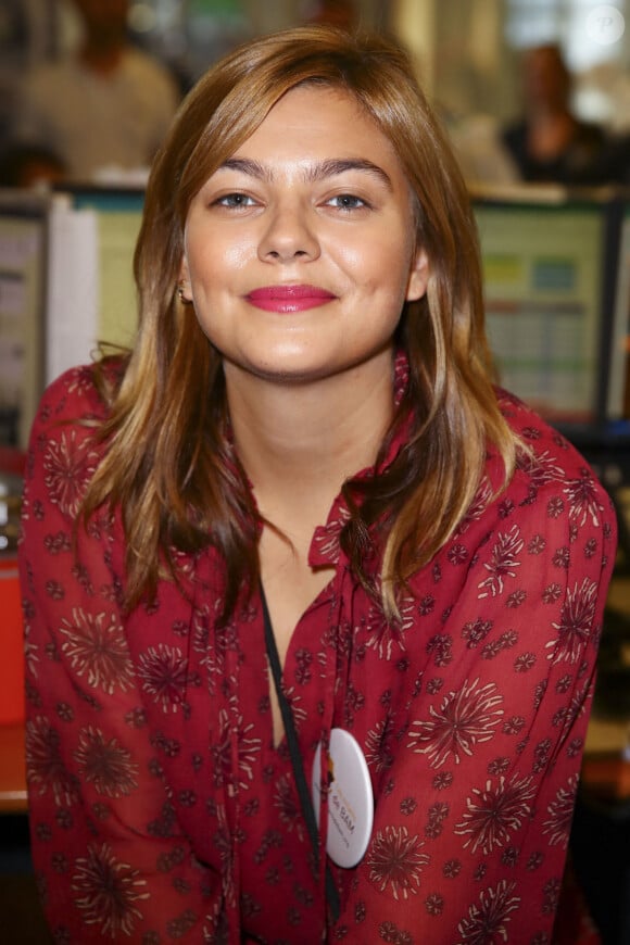 Louane Emera à l'opération Charity Day chez Aurel BCG partners à Paris le 11 septembre 2019. © Gwendoline Le Goff / Panoramic / Bestimage