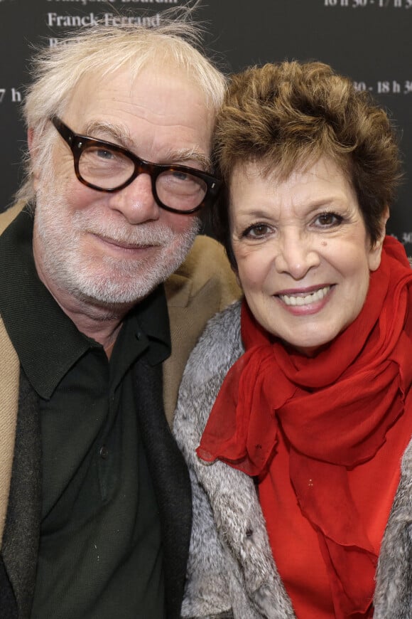 Catherine Laborde et son mari Thomas Stern - Salon du livre de Paris. © Cédric Perrin/Bestimage