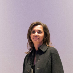 Karine Le Marchand lors du 34ème dîner du Conseil représentatif des institutions juives de France (CRIF) au Carrousel du Louvre à Paris, FRance, le 20 février 2019. © Stéphane Lemouton/Bestimage