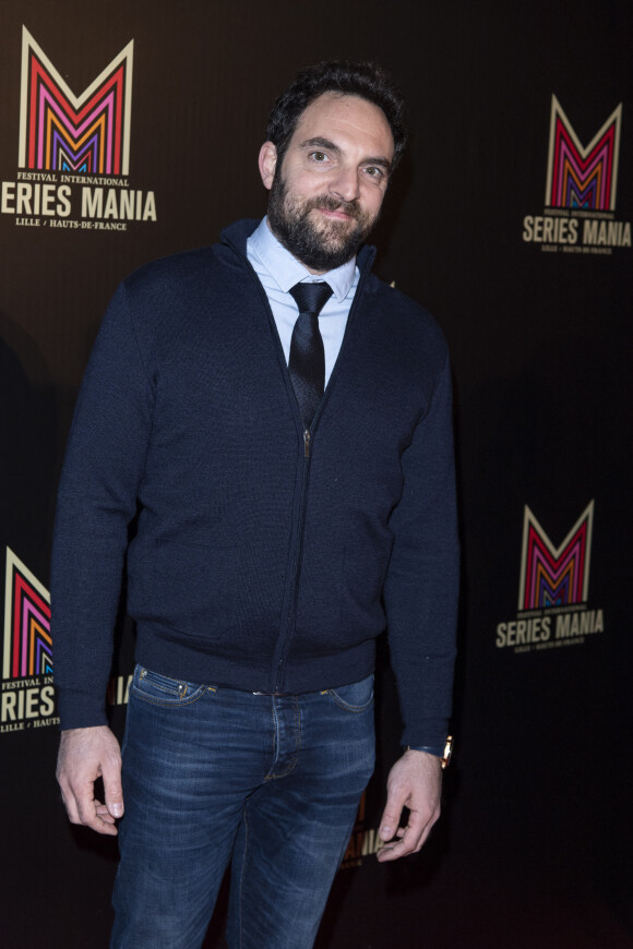 David Mora - Photocall du dîner de Gala du Festival Series Mania au Musée des Arts Forains à Paris © Pierre Perusseau - Rachid Bellak / Bestimage