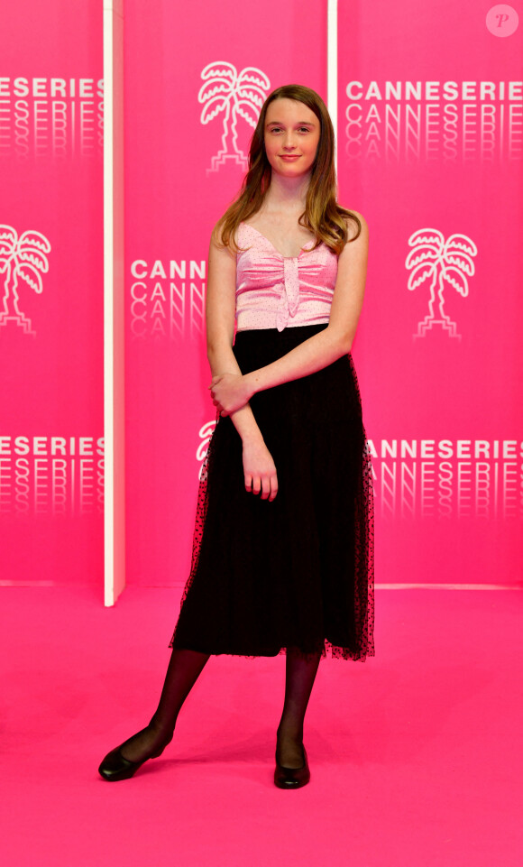 Leonora Eik lors de la troisième soirée du Canneseries saison 3 (pink carpet) au Palais des Festivals à Cannes, le 12 octobre 2020. Canneseries se déroule du 9 au 14 octobre 2020 avec des mesures sanitaires importantes dues au COVID-19. © Bruno Bebert / Bestimage