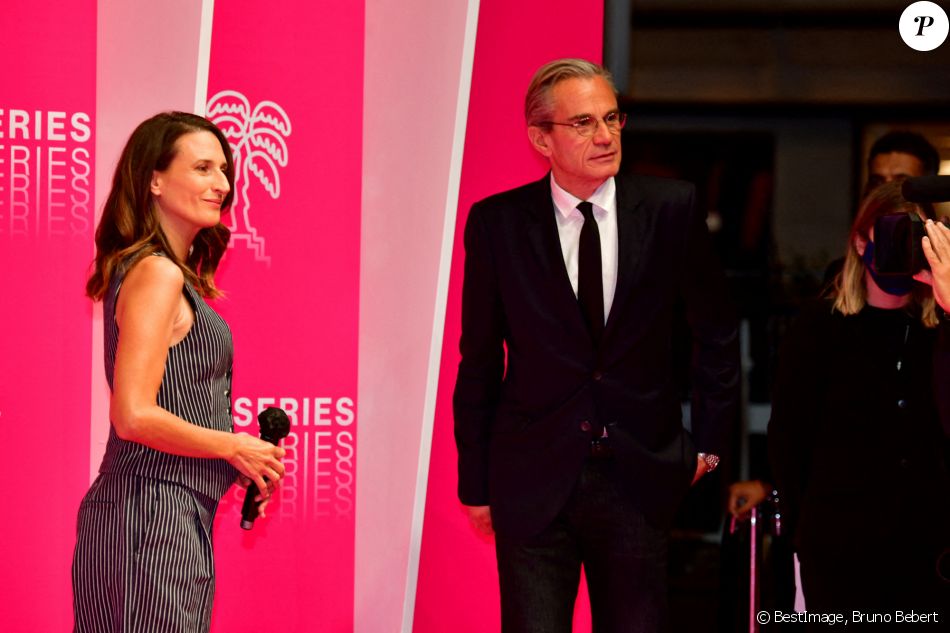 Partners For Justice Saison 3 Sortie Camille Cottin et Laurent Weil lors de la troisième soirée du