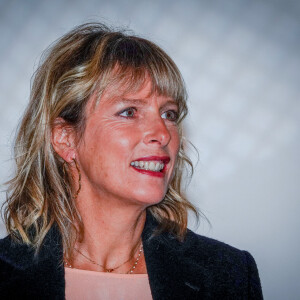 Karin Viard - Photocall du film "L'origine du monde" (sélection officielle du Festival de Cannes 2020) au festival Lumière à Lyon le 11 octobre 2020. © Sandrine Thesillat / Panoramic / Bestimage