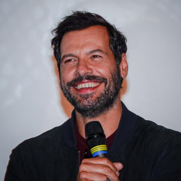 Laurent Lafitte - Photocall du film "L'origine du monde" (sélection officielle du Festival de Cannes 2020) au festival Lumière à Lyon le 11 octobre 2020. © Sandrine Thesillat / Panoramic / Bestimage