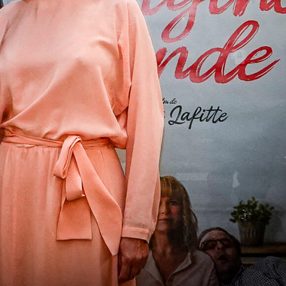 Laurent Lafitte, Karin Viard - Photocall du film "L'origine du monde" (sélection officielle du Festival de Cannes 2020) au festival Lumière à Lyon le 11 octobre 2020. © Sandrine Thesillat / Panoramic / Bestimage