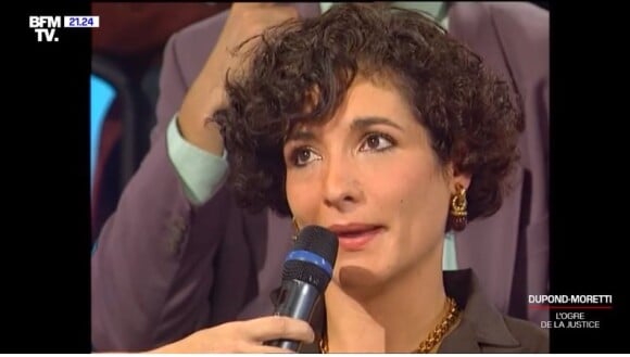 Hélène, l'ex-femme d'Eric Dupond-Moretti, archive de 1995 sur France 3, reprise par BFMTV.