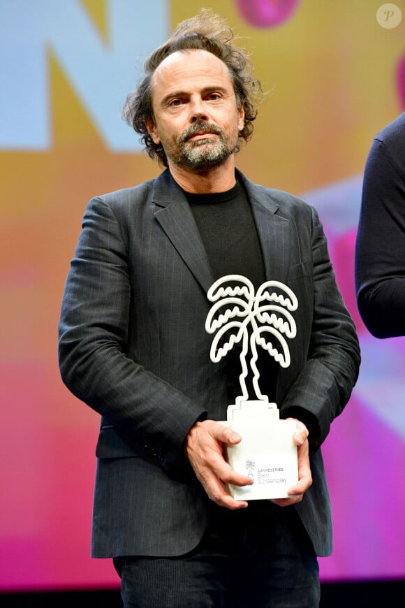 Xavier Mathieu, le producteur de la série Moloch qui a reçu le Prix du Meilleur Scénario - Soirée de clôture du festival Canneséries au palais des festivals à Cannes. Le 14 octobre 2020 Canneseries s'est déroulé du 9 au 14 octobre avec des mesures sanitaires importantes dues à l'épidémie de Coronavirus (COVID-19) © Bruno Bebert / Bestimage