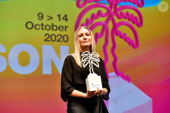 Molly Hartleb, la directrice artistique de la série Top Dog - Soirée de clôture du festival Canneséries au palais des festivals à Cannes. Le 14 octobre 2020 Canneseries s'est déroulé du 9 au 14 octobre avec des mesures sanitaires importantes dues à l'épidémie de Coronavirus (COVID-19) © Bruno Bebert / Bestimage