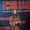 Alicia Vikander au photocall de "Tomb Raider" à Madrid, le 28 février 2018. © Jack Abuin via Zuma Press/Bestimage