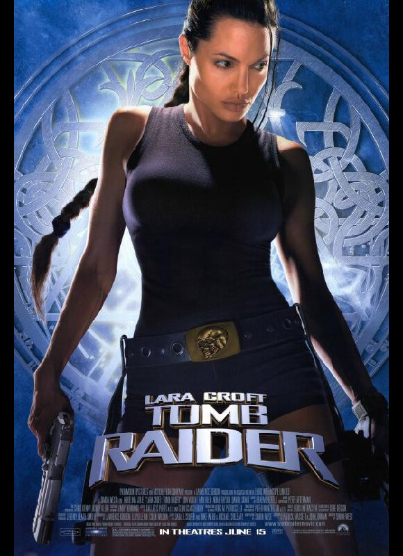 Angelina Jolie incarne Lara Croft dans le film "Tomb Raider".