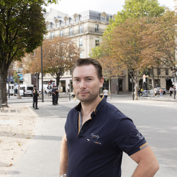 Rendez-vous avec Fred Cauvin, ex compagnon de Loana, qu'elle accuse de violences conjugales le 19 septembre 2020. © Jack Tribeca / Bestimage