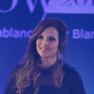 Exclusif - Hélène Ségara - Soirée du défilé "Casa Fashion Show" au Sofitel Tour Blanche à Casablanca au Maroc le 28 mars 2015. Le Casa Fashion Show est le premier événement dédié à la mode internationale à Casablanca au Maroc. Lancé par Kenza Cheddadi le 22 septembre 2012, il a lieu deux fois par an afin de dévoiler les collections Automne/Hiver et Printemps/Été des grandes enseignes de la mode. 