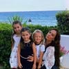 Jade Lagardère et ses trois enfants sur Instagram. Le 28 août 2020.