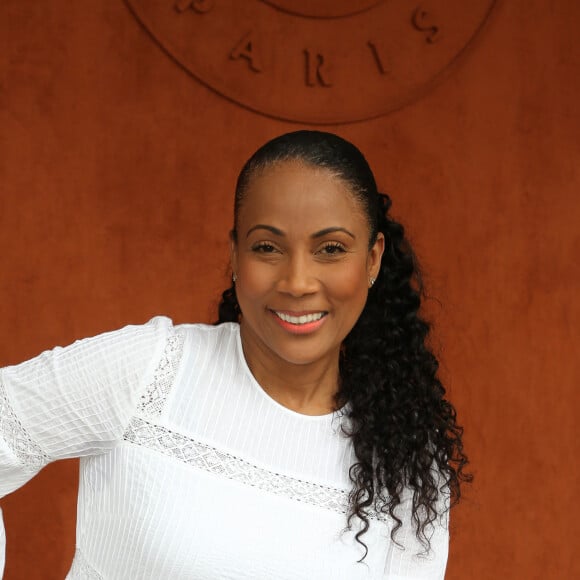 Christine Kelly au village lors des internationaux de tennis de Roland Garros à Paris, France, le 31 mai 2019. © Jacovides-Moreau/Bestimage 