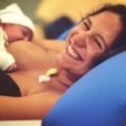 Izïa Higelin et son fils sur Instagram. Le 5 août 2018.