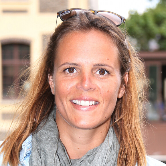 Mariage - Laure Manaudou et Jérémy Frérot se sont mariés - Exclusif - Laure Manaudou - 2ème édition de l'Open Swin Stars "Paris à la nage" au bassin de la Villette à Paris. Le 2 juillet 2016 © Marc Ausset-Lacroix / Bestimage