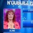 Aline de retour dans "N'oubliez pas les paroles", annonce être enceinte - France 2