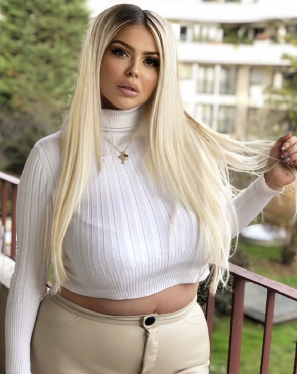 Caterina, candidate des "Reines du shopping" sur M6 et aussi ex-flirt de Mujdat Saglam, candidat de télé-réalité connu pour sa relation avec Milla Jasmine.