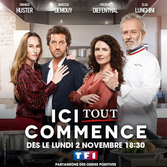 Ici tout commence, sur TF1 avec Francis Huster