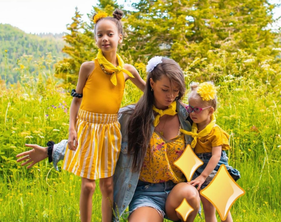 Alexandra (Koh-Lanta) et ses filles sur Instagram
