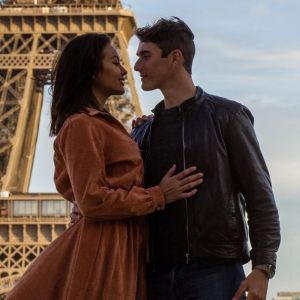 Vaimalama Chaves et son chéri Nicolas Fleury sur Instagram, octobre 2020.