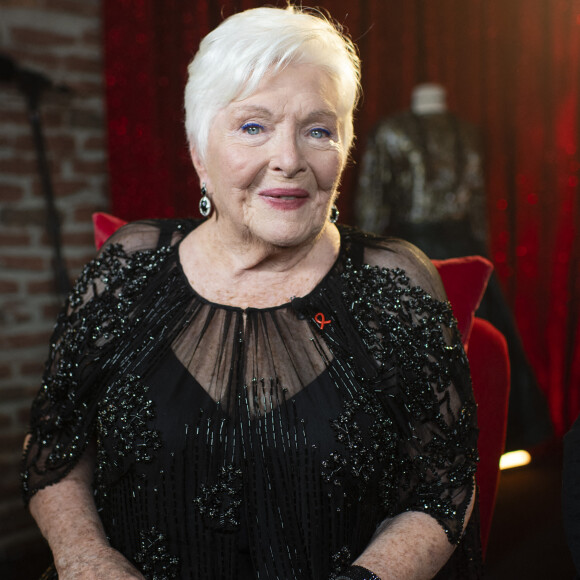 Exclusif - Line Renaud - Backstage de l'enregistrement de l'émission "100 ans de comédies musicales pour le Sidaction", qui sera diffusée le 2 avril sur France 2. Le 10 mars 2020 © Moreau-Perusseau / Bestimage