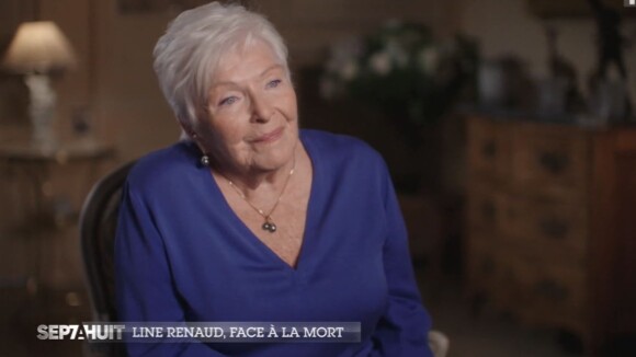 Line Renaud défend le droit de mourir dans la dignité dans l'émission "Sept à huit", sur TF1, lors d'une interview avec Audrey Crespo-Mara.
 