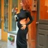 Emily Ratajkowski, enceinte de son premier enfant, à New York, le 26 octobre 2020. Photo by Christopher Peterson/Splash News/ABACAPRESS.COM