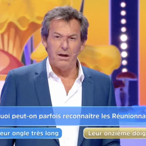 Jean-Luc Reichmann dans "Les 12 coups de midi" samedi 24 octobre 2020, TF1