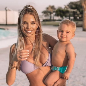 Jessica Thivenin, épouse de Thibault Garcia et maman de Maylone (1 an).