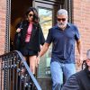 George Clooney et sa femme Amal Alamuddin Clooney sont à New York pour fêter leur 5ème anniversaire de mariage, le 27 septembre 2019 