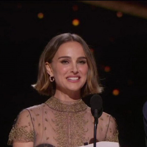 Natalie Portman, Timothee Chalamet lors de 92e cérémonie des Oscars 2020 au Hollywood and Highland à Los Angeles, Californie, Etats-Unis, le 9 février 2020.