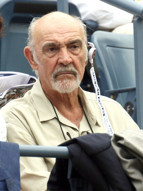 Sean Connery à l'US Open en septembre 2012. 
