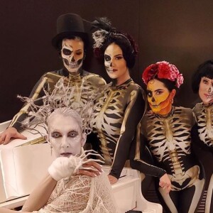 Céline Dion déguisée pour Halloween en 2019.